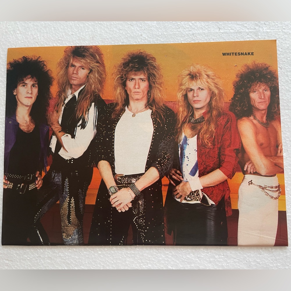 Whitesnake Band Pinup